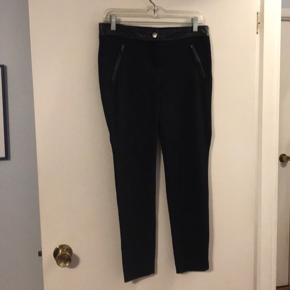 Jones New York petite black stretch pants